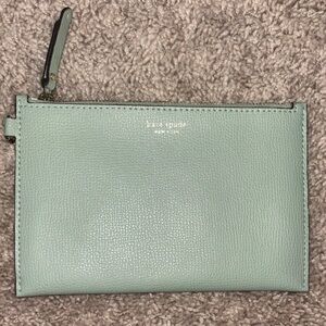 Kate Spade Mint Green Leather “Wallet”